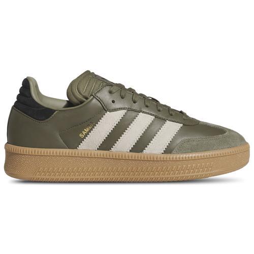 adidas Originals Mens Samba XLG - Soccer Shoes Olive/Black/Grey Product Image