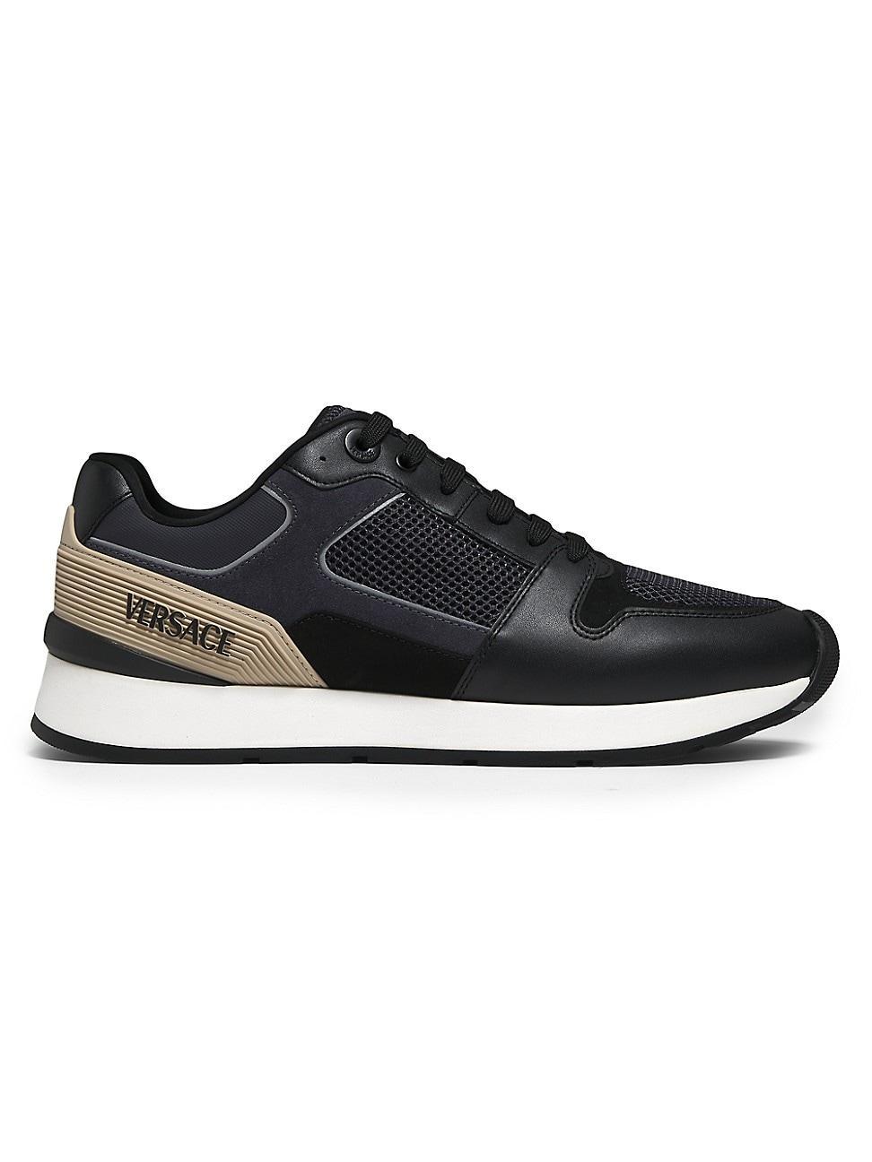 Mens Milano Runner Leather Sneakers Product Image