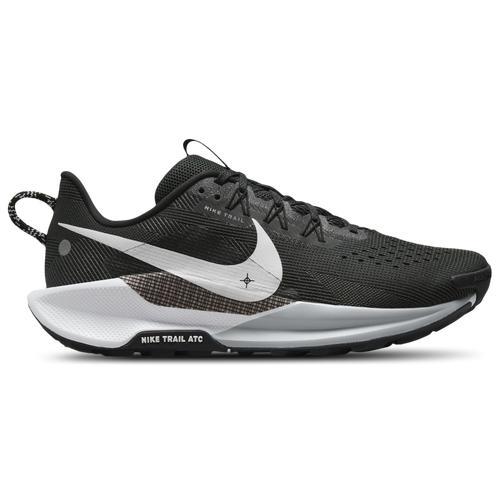 Nike Mens Nike Reactx Pegasus Trail 5 - Mens Running Shoes Black/White/Anthracite Product Image