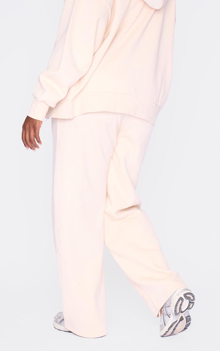  Ecru Premium Wide Leg Sweat Sweatpant Product Image