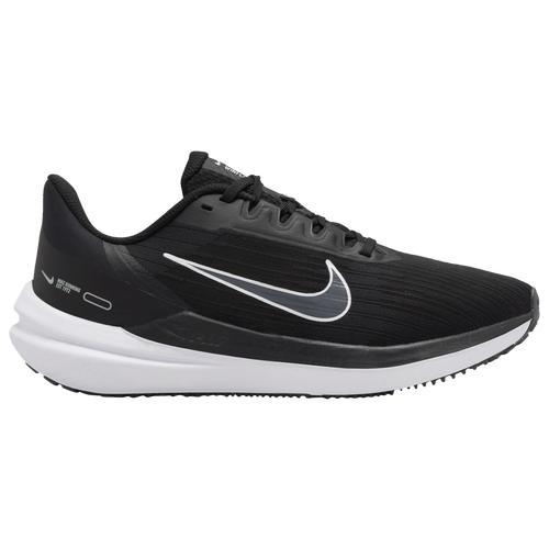 Nike Womens Nike Air Winflo 9 - Womens Running Shoes Black/White/Grey Product Image