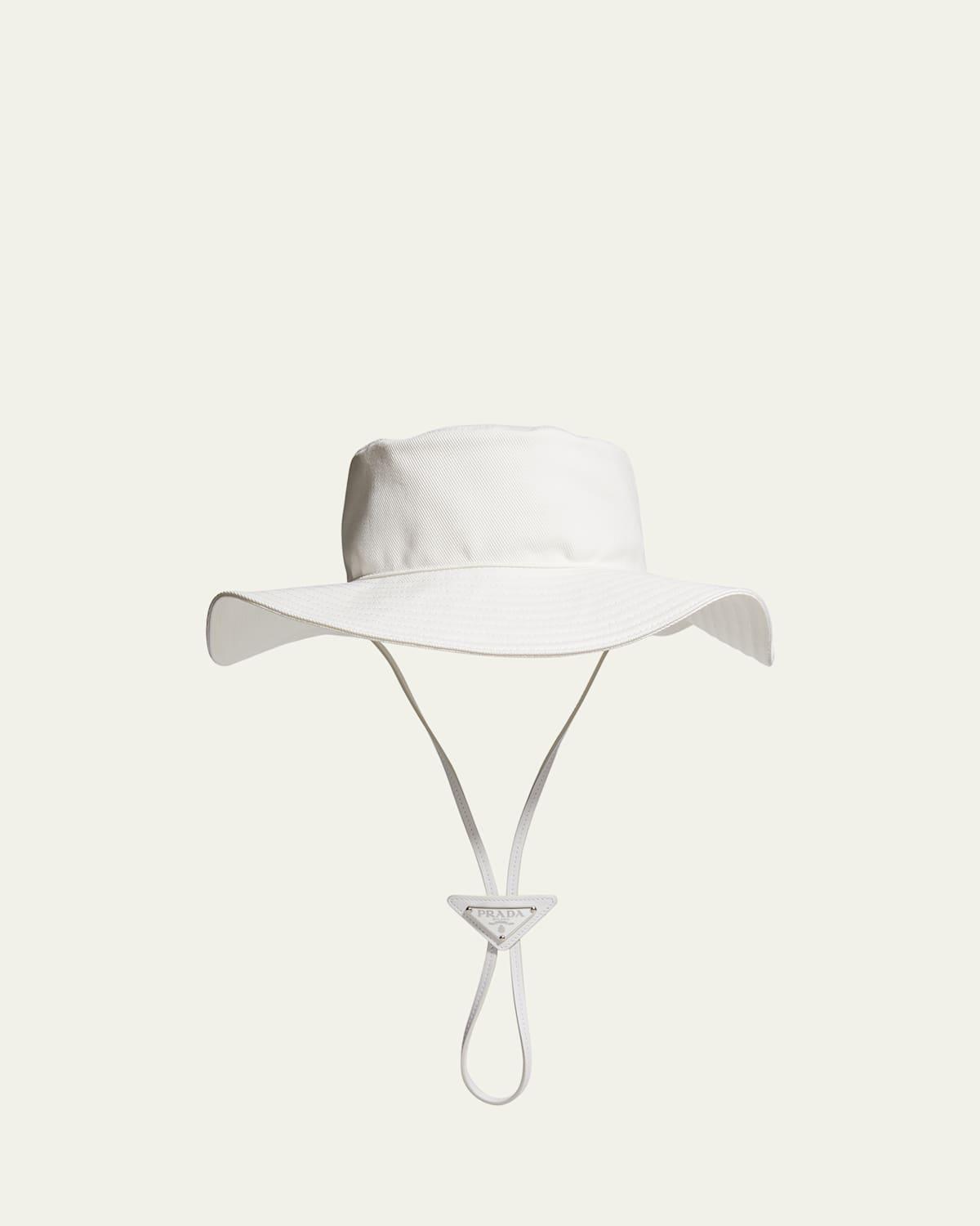 Mens Triangle Logo Drill Bucket Hat Product Image