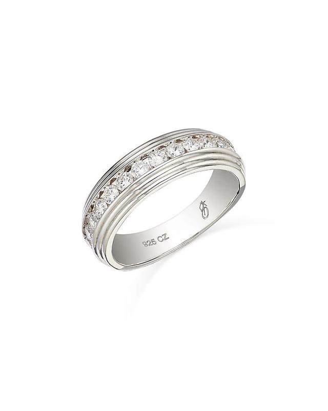 Bloomingdales Fine Collection Mens Diamond Band in 14K White Gold, 1.0 ct. t. w. Product Image