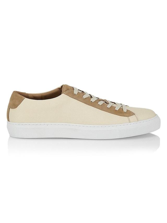 Mens COLLECTION Canvas Low-Top Sneakers Product Image