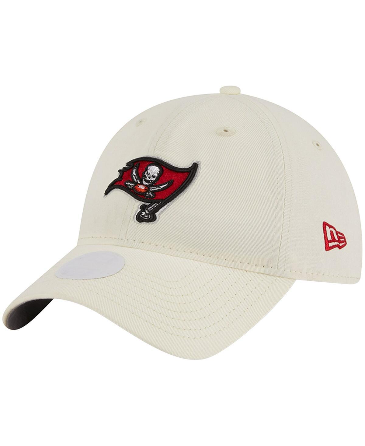 Womens New Era Cream Tampa Bay Buccaneers Core Classic 2.0 Adjustable Hat Product Image