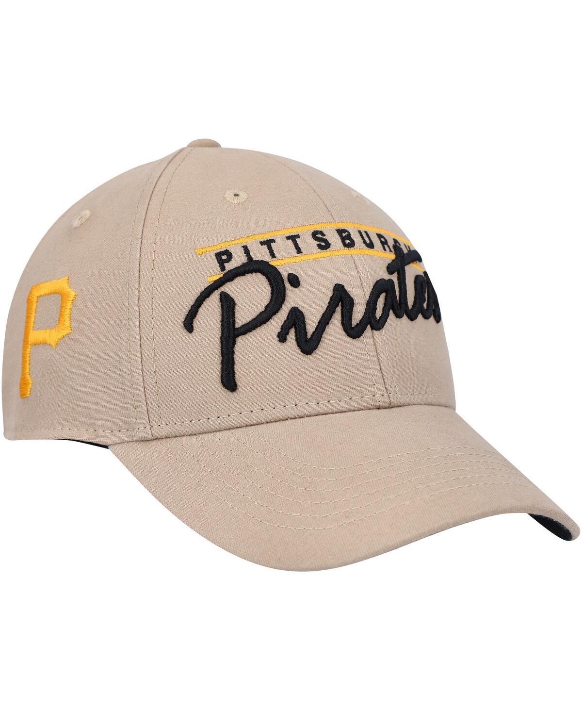 Mens 47 Brand Khaki Pittsburgh Pirates Atwood Mvp Adjustable Hat Product Image