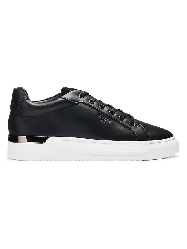 Mens GRFTR Leather Low-Top Sneakers Product Image