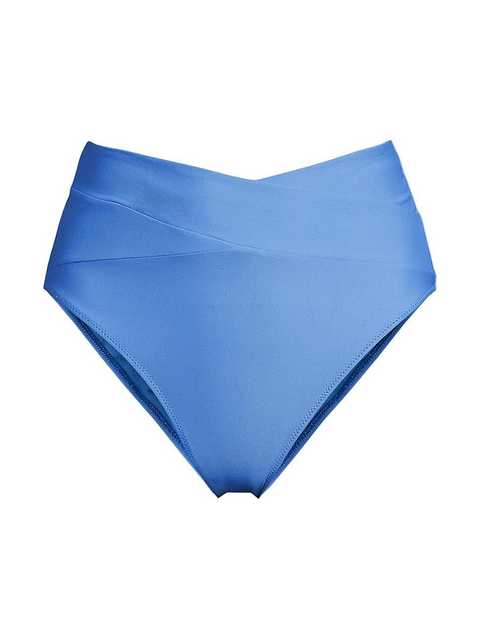 Womens Luella High-Waist Bikini Bottom Product Image