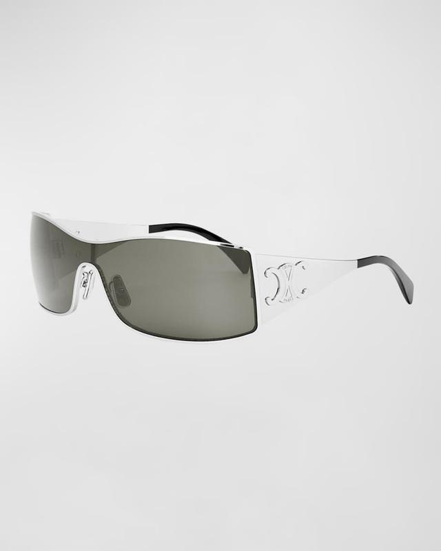 Men's Triomphe Rectangular Metal Sunglasses Product Image