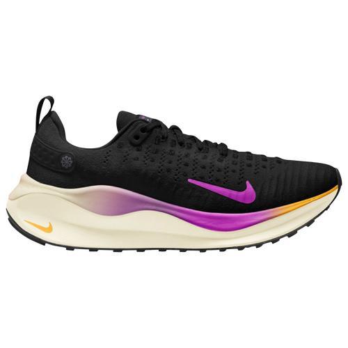 Nike Womens React Infinity Run Flyknit 4 - Running Shoes Photon Dust/Deep Royal Blue/White Product Image