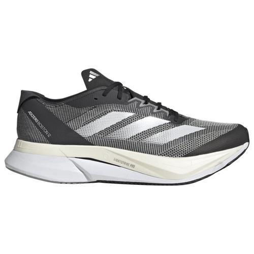 adidas Mens adidas Adizero Boston 12 - Mens Running Shoes Carbon/Core Black/White Product Image