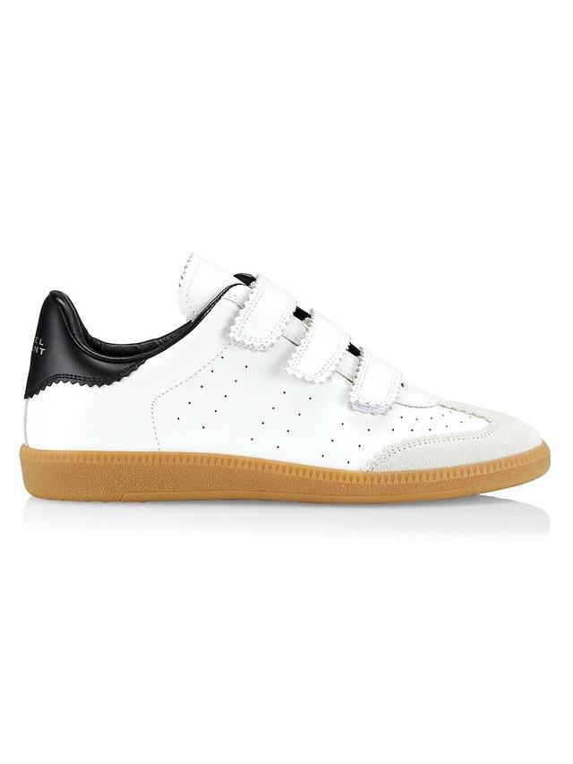 Womens Beth Leather Sneakers Product Image