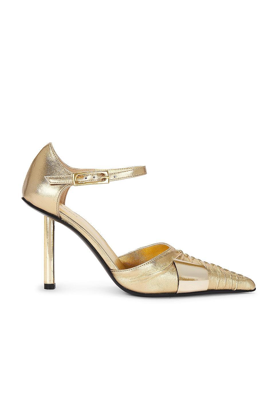 GIA BORGHINI x Fai Khadra Aalto Heel Metallic Silver. (also in 37.5, 38, 39, 39.5). Product Image