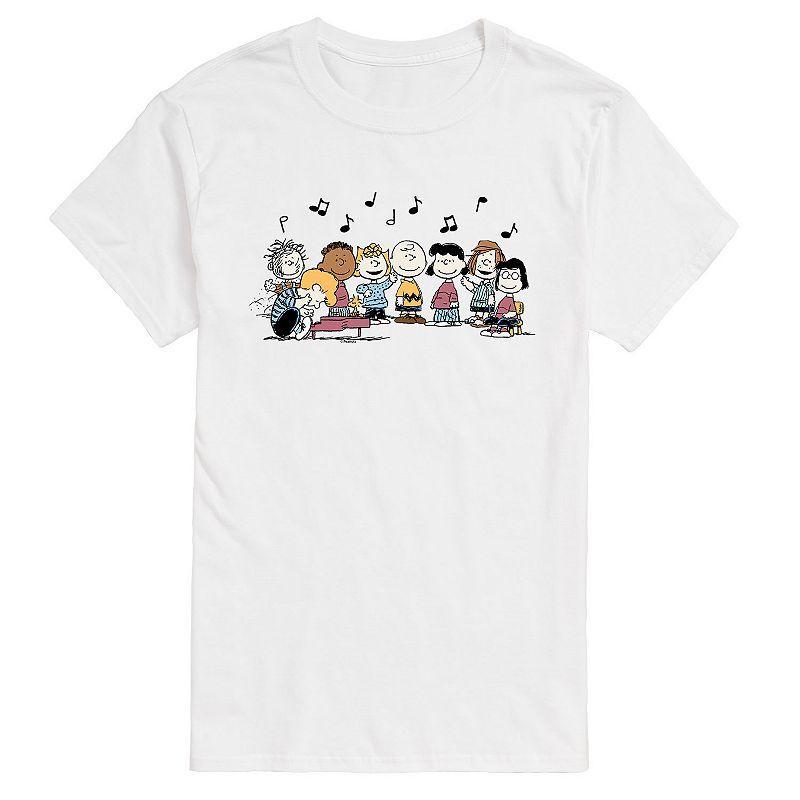 Mens Peanuts Music Group Tee Product Image