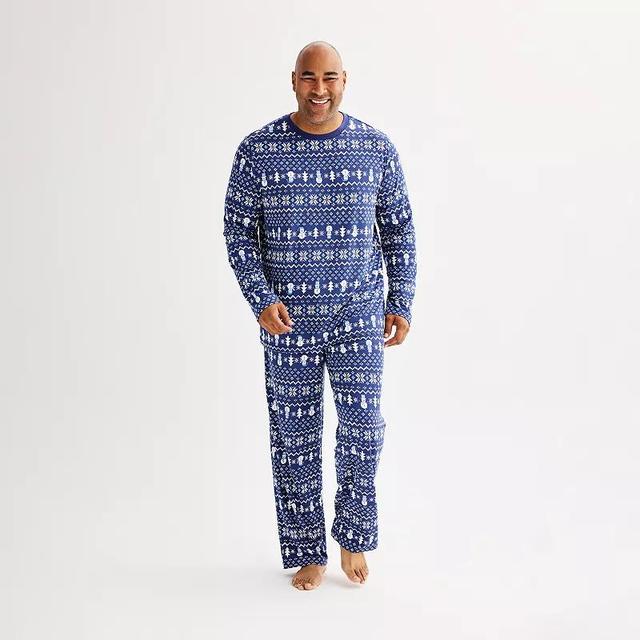 Big & Tall Jammies For Your Families Pajama Top & Pajama Bottoms Set, Mens Product Image