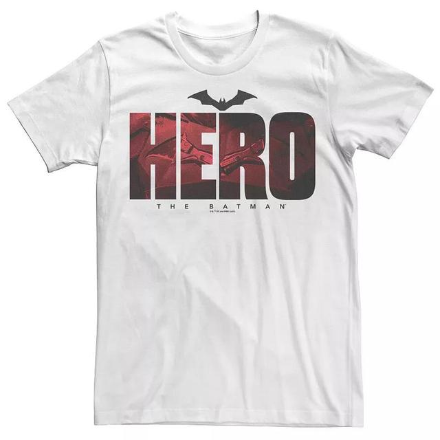 Mens DC Batman Hero Red Graphic Tee Product Image