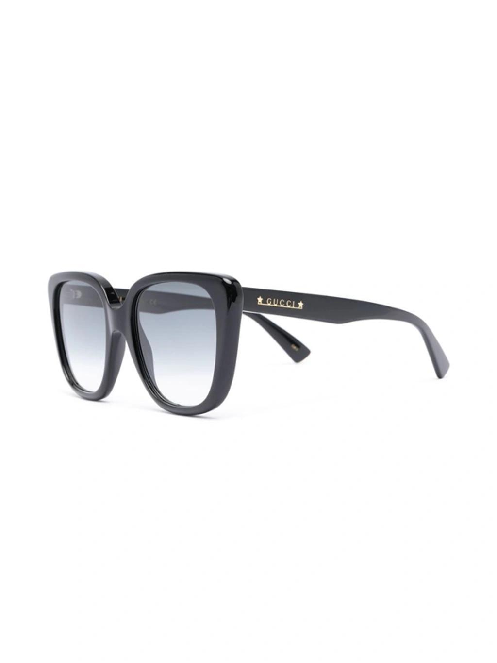 Oversized Sunglasses In Black Product Image