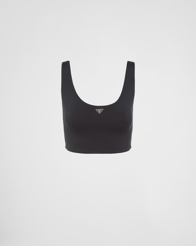 Stretch jersey top Product Image