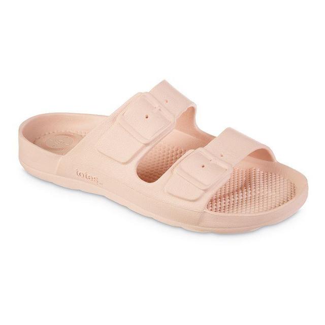 totes Solbounce Womens Molded Buckle Slide Sandals Product Image