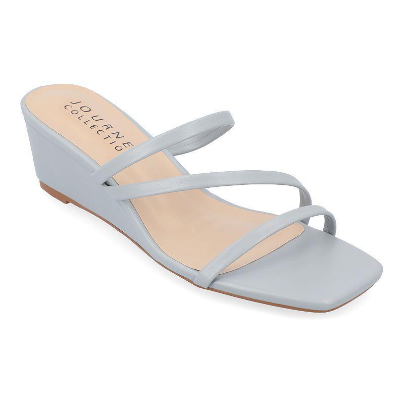 Journee Collection Takarah Womens Wedge Sandals Product Image