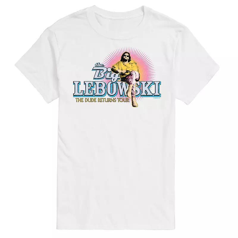 Big & Tall The Big Lebowski Returns to Tour Tee, Mens Product Image