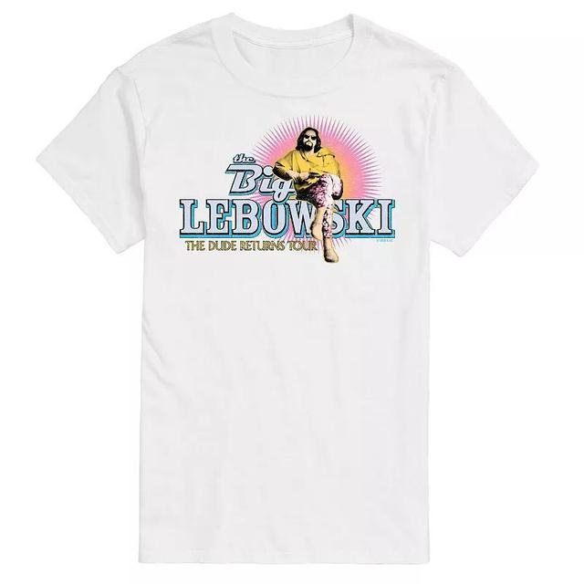 Big & Tall The Big Lebowski Returns to Tour Tee, Mens Product Image