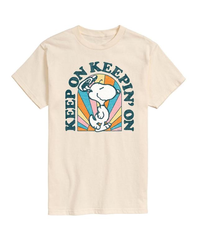 Airwaves Mens Peanuts T-shirt - Beige Product Image