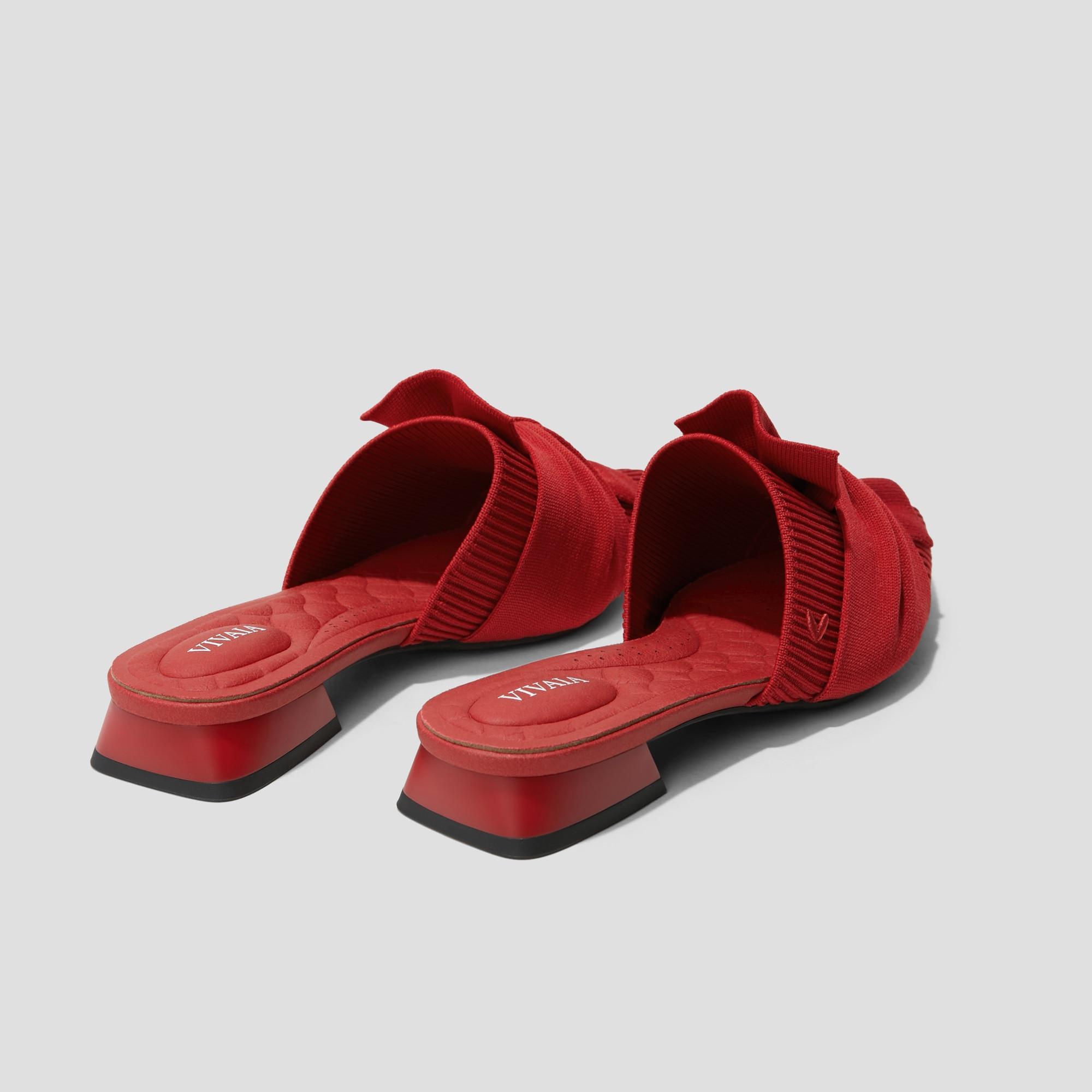 Pointed-Toe Knot Sandals (Yaffa Pro) Product Image