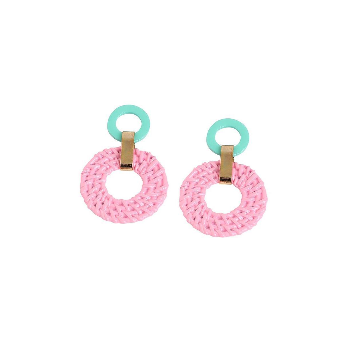 Sohi Womens Rope Drop Earrings Product Image