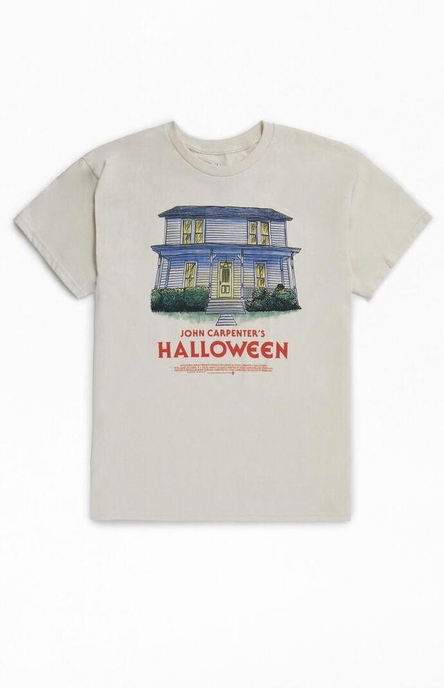 Mens Halloween House T-Shirt Product Image