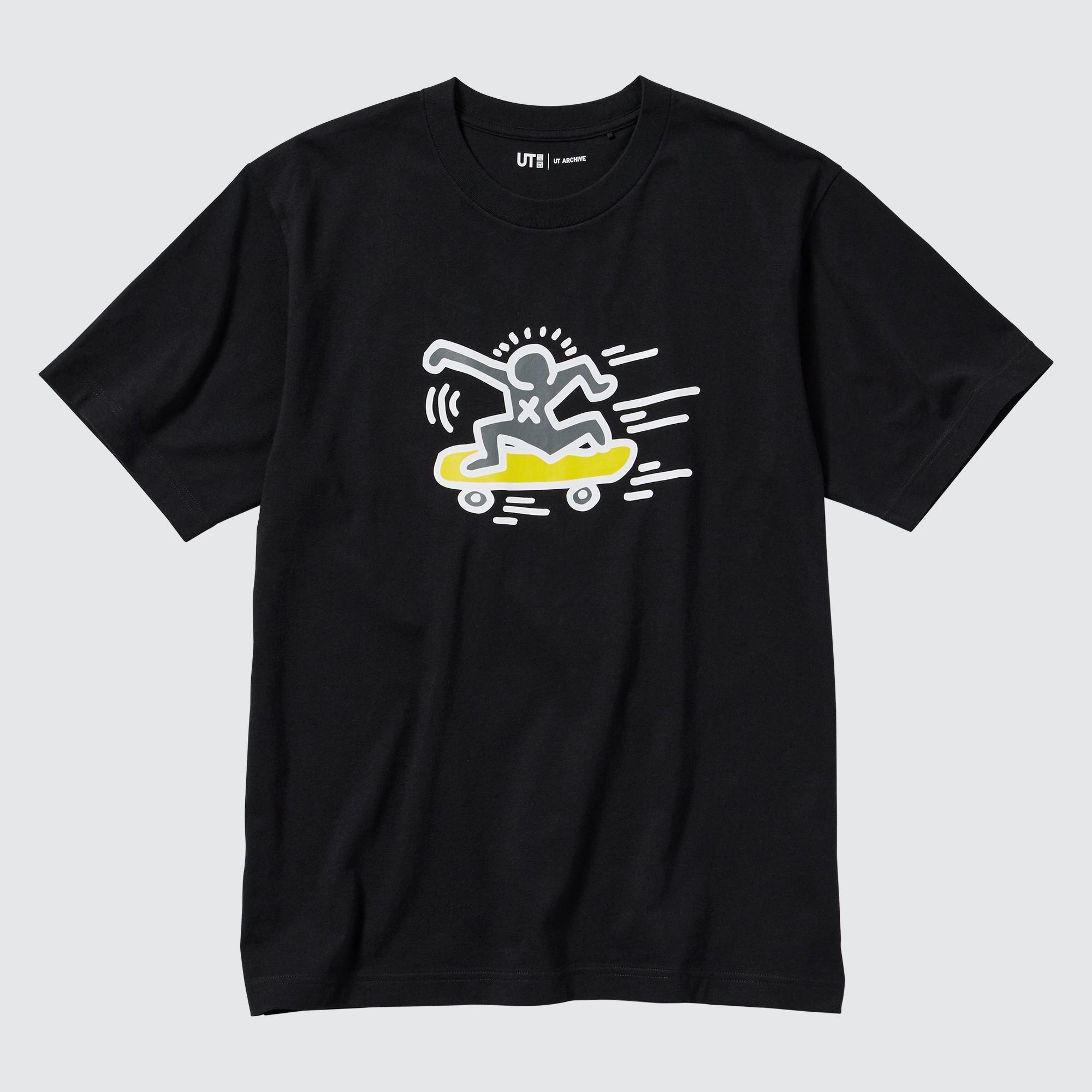 Ut Archive Ut (Short-Sleeve Graphic T-Shirt) (Keith Haring) Black Small UNIQLO US Product Image