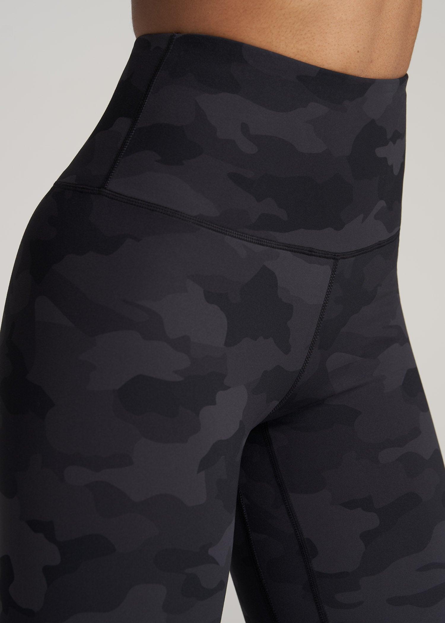 AT Balance High-Rise Leggings for Tall Women in Grey Camo Product Image