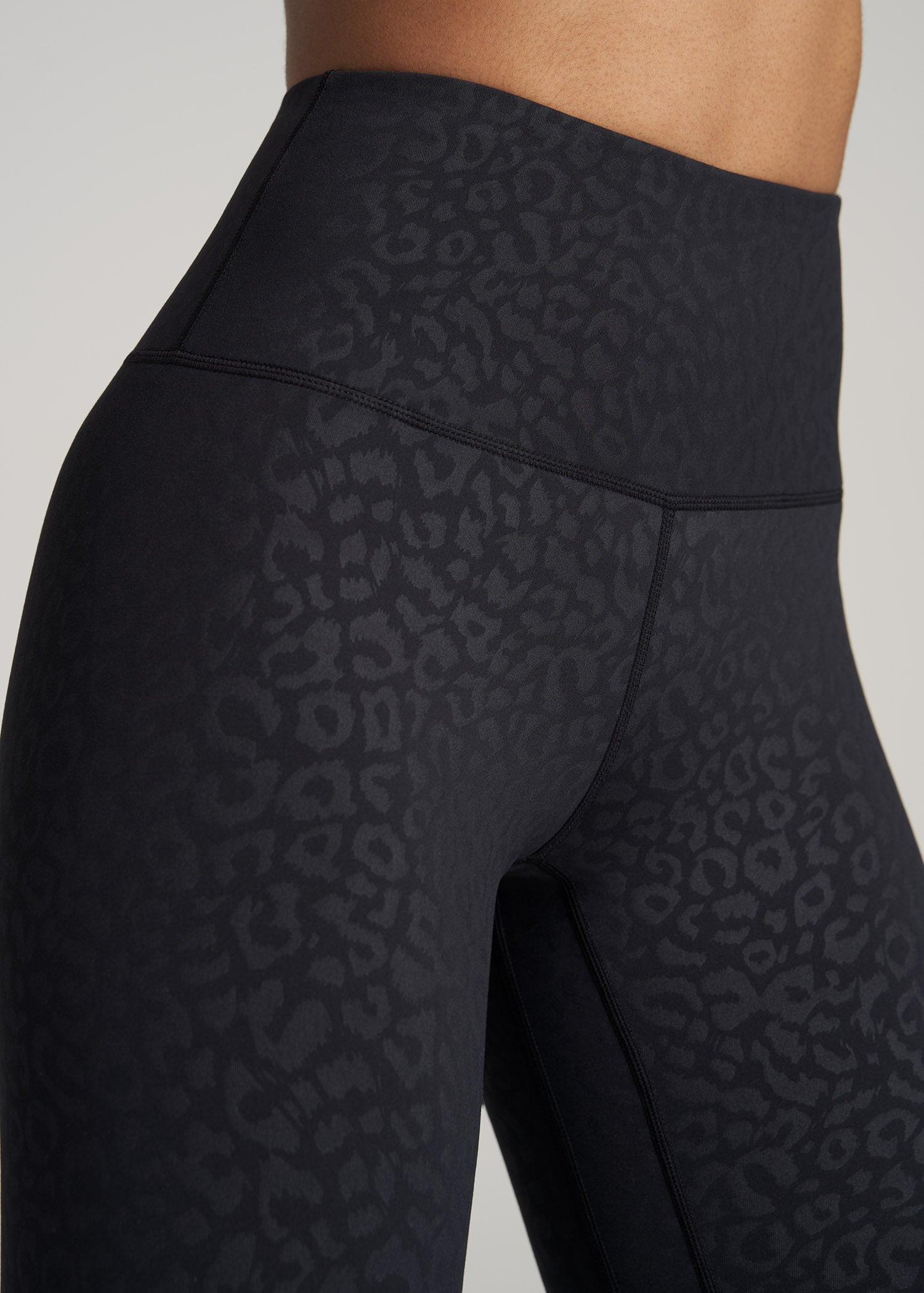 AT Balance High-Rise Leggings for Tall Women in Black Cheetah Print Female Product Image