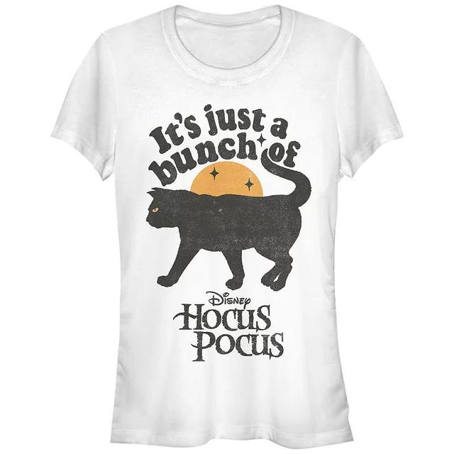 Disneys Hocus Pocus Juniors Thackery Binx Its Just A Bunch Of Fitted Graphic Tee, Girls Product Image