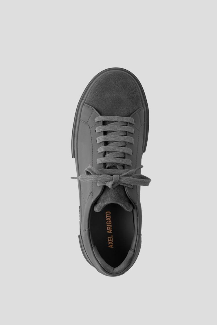 AXEL ARIGATO Atlas Panelled Leather Sneakers In Grey Product Image