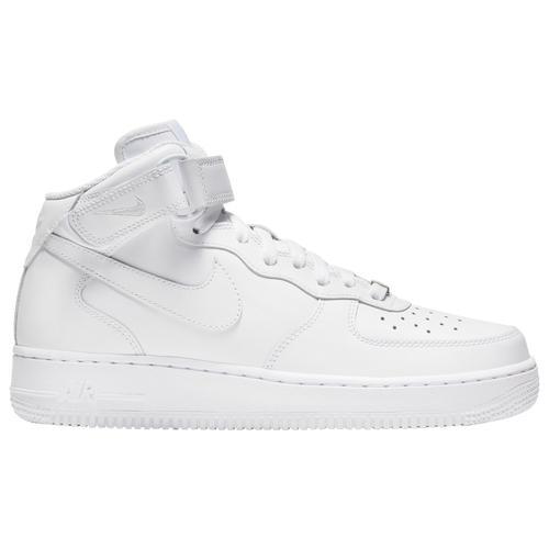 Nike Womens Nike Air Force 1 07 Mid - Womens Shoes White Product Image