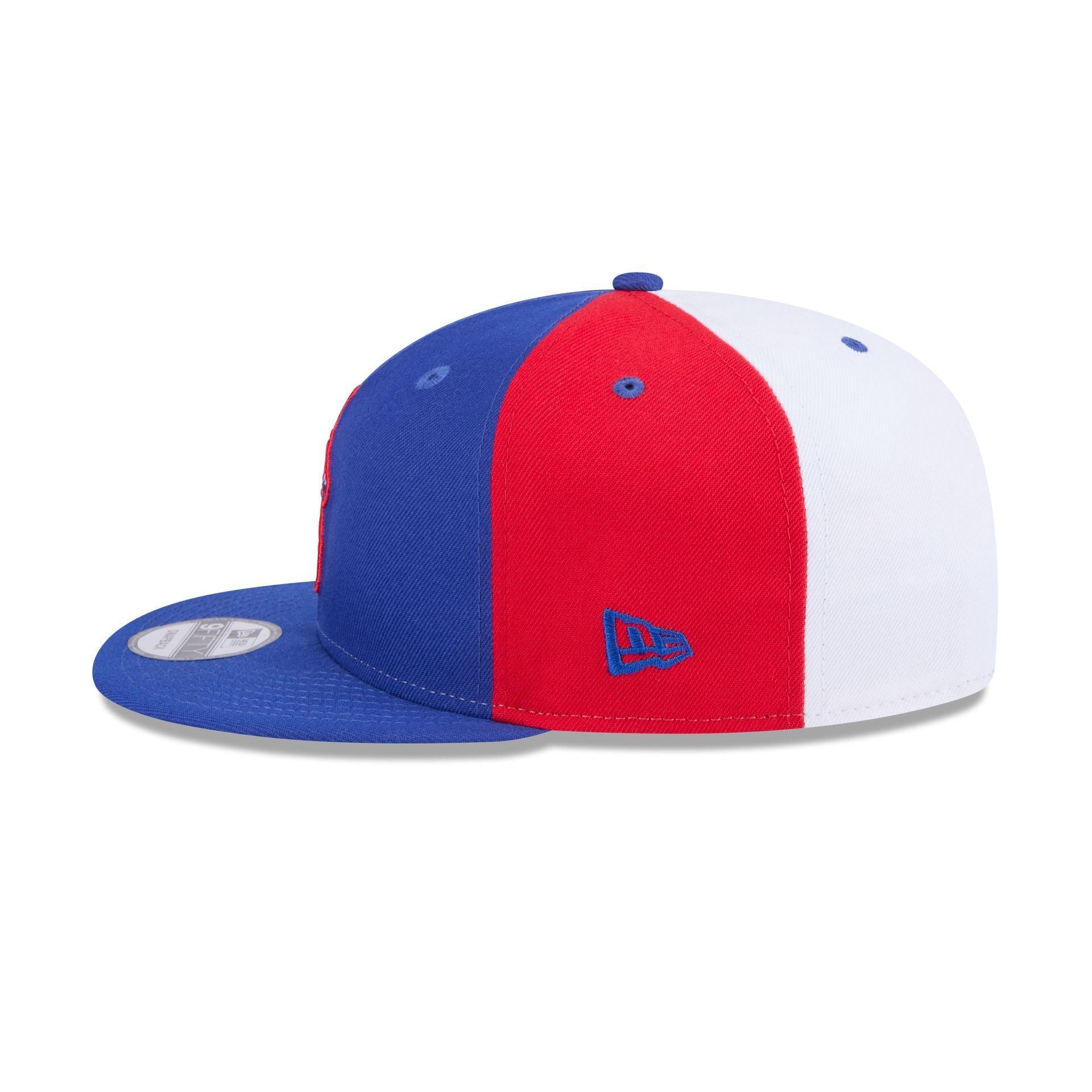 Philadelphia 76ers Front Logoman 9FIFTY Snapback Hat Male Product Image