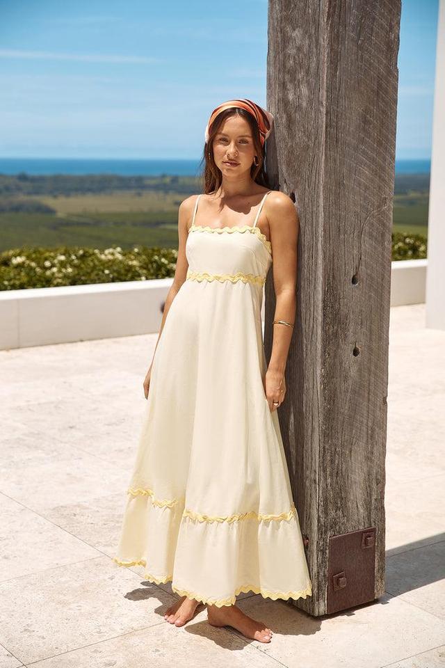 Fully Invested Maxi Dress Yellow Product Image