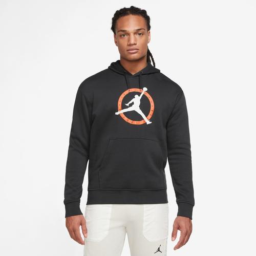 Jordan Mens Flight MVP Fleece Pullover - Black/Black Product Image