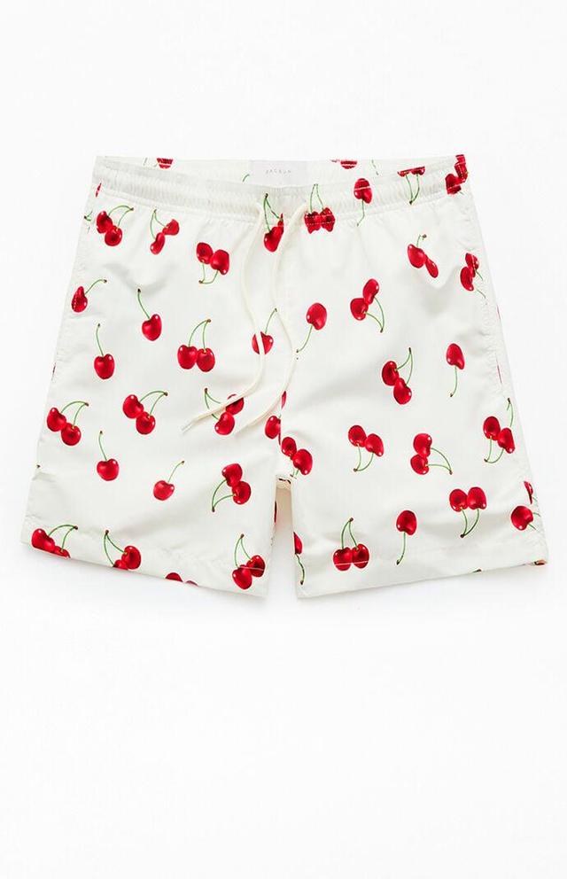 Men's Cherry 4.5" Swim Trunks - Product Image