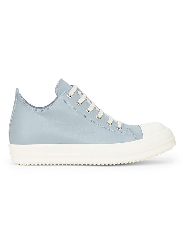 Mens Low Leather Sneakers Product Image