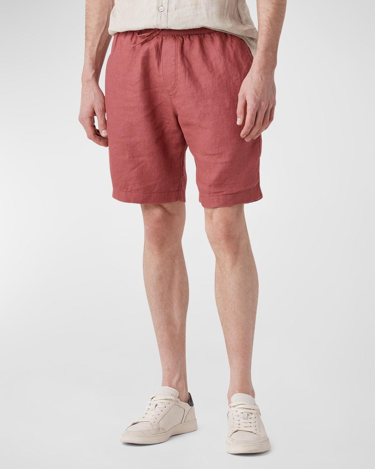 Mens Linen Resort Drawstring Shorts Product Image