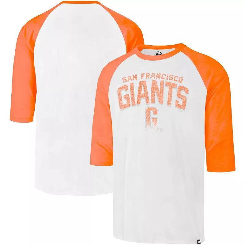 Mens 47 Cream San Francisco Giants City Connect Crescent Franklin Raglan Three-Quarter Sleeve T-Shirt Product Image