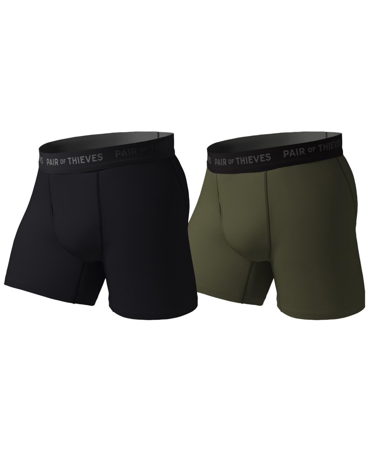 Pair of Thieves Mens SuperFit Breathable Mesh Boxer Brief 2 Pack Product Image