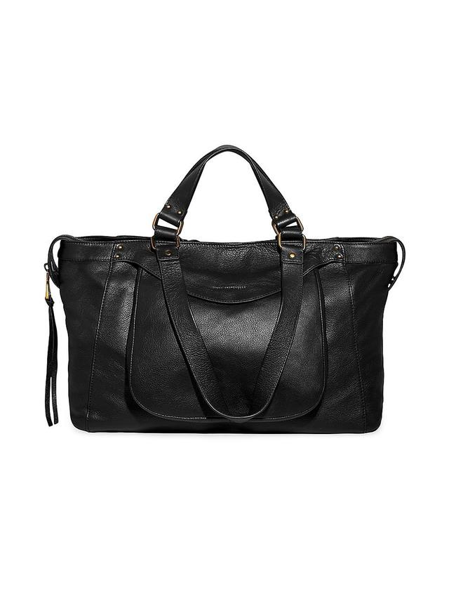 Womens Bleecker XL Leather Tote Bag Product Image