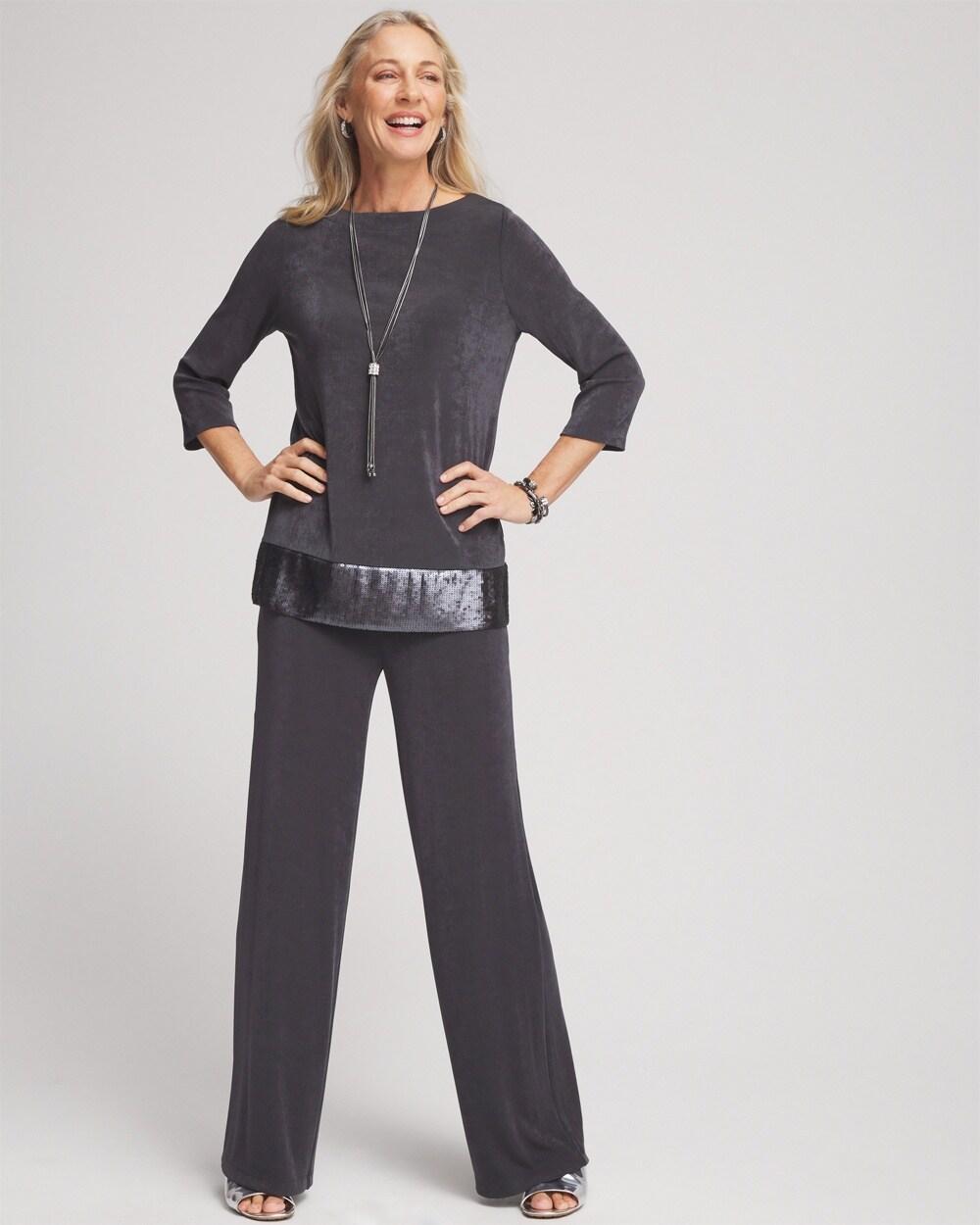 Travelers™ Sequin Trim Tunic Product Image