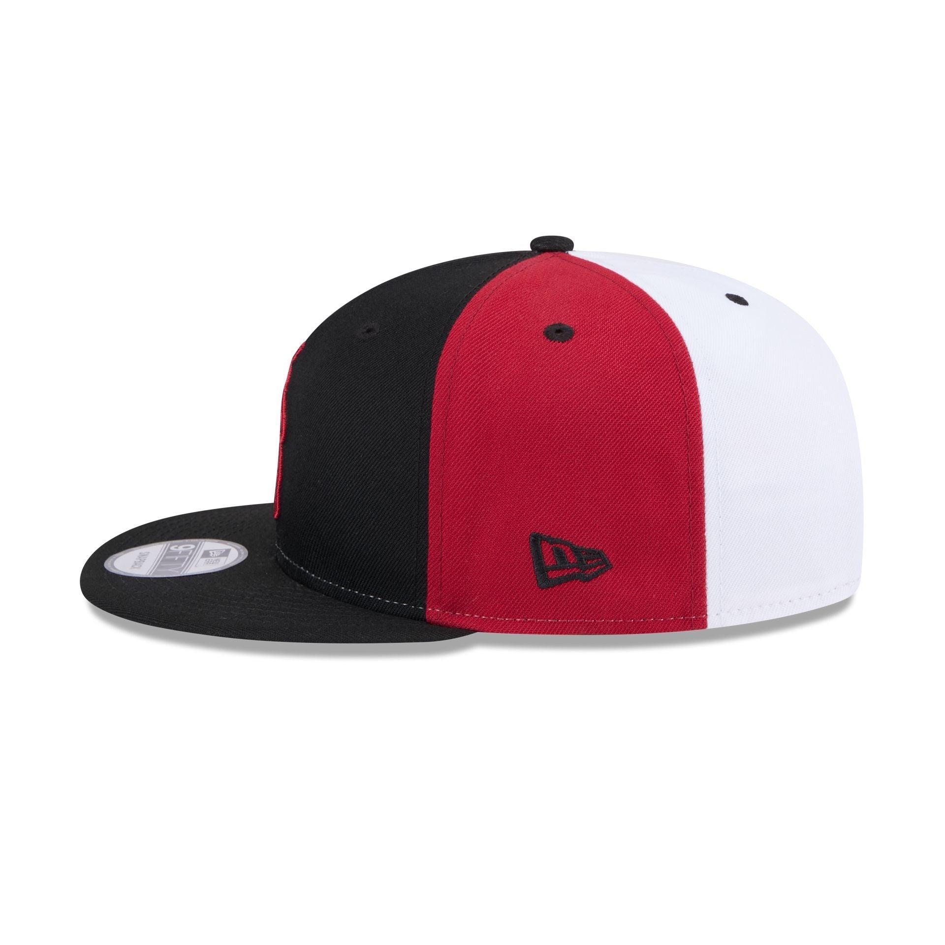 Miami Heat Front Logoman 9FIFTY Snapback Hat Male Product Image