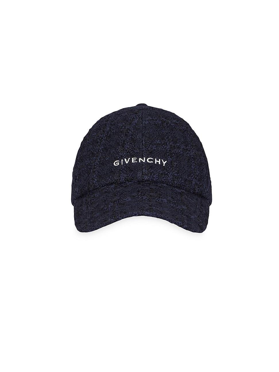 Womens Embroidered Cap in Tweed Product Image