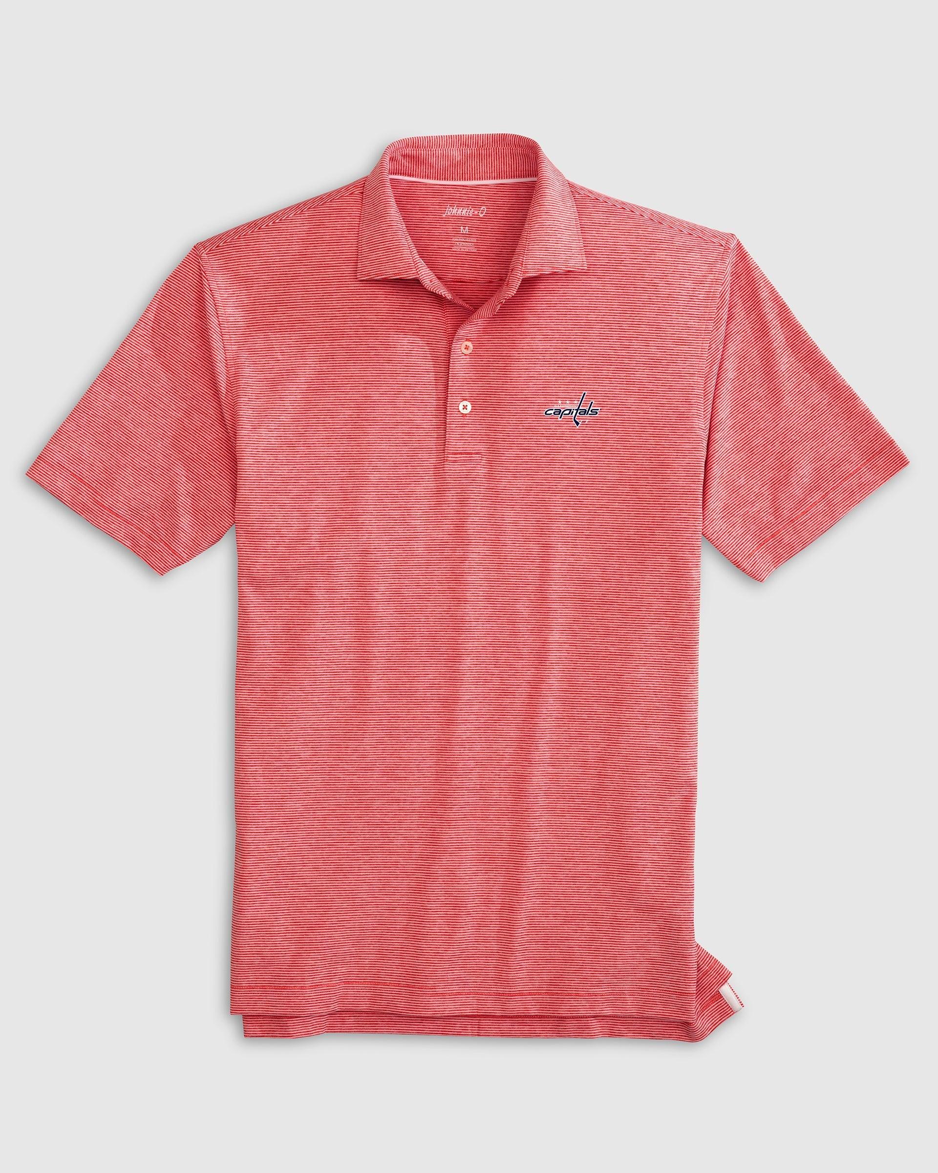 johnnie-O Maryland Lyndon Striped Performance Polo Product Image