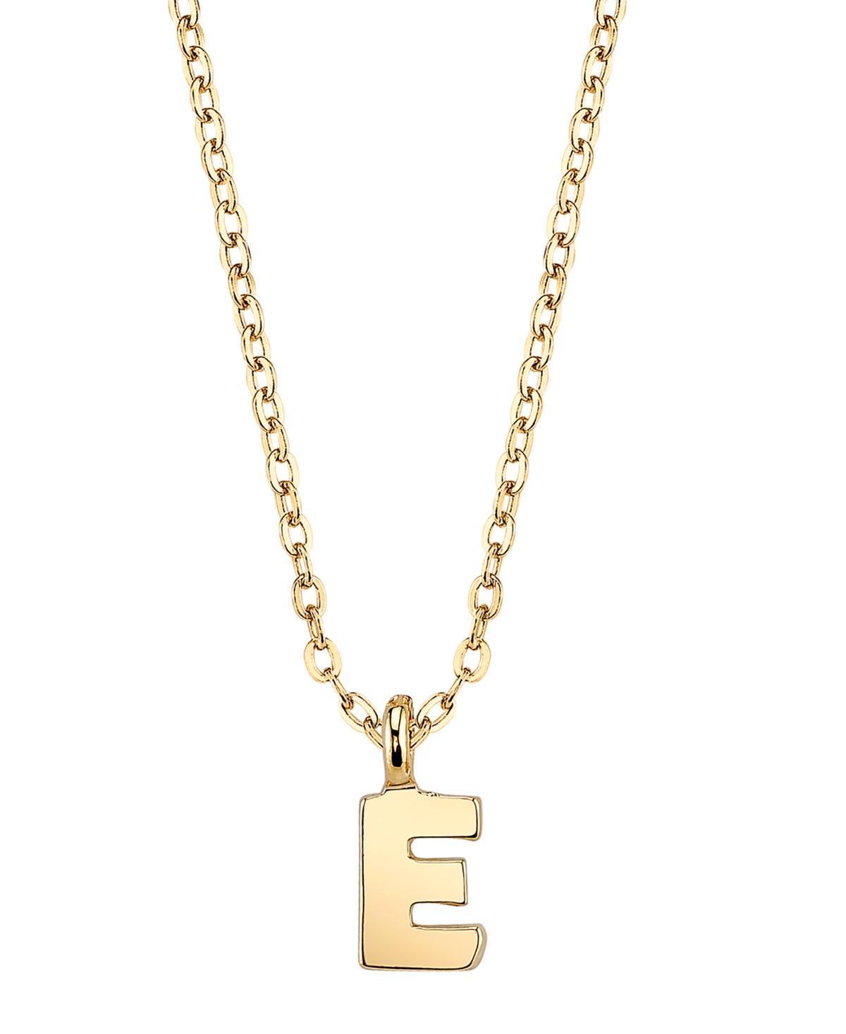 1928 Initial Pendant Necklace, Womens Yellow Product Image